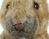 15 Brown Cottontail Rabbit 24K Polar Puff Special Effects 1991 DCN Vintage