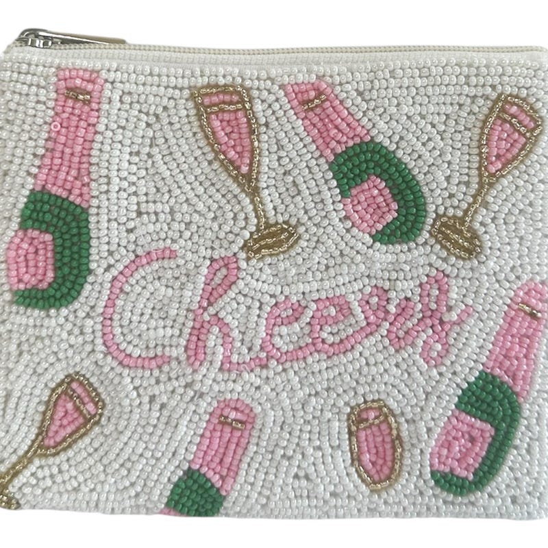 Tequila $ Beaded Coin Purse main image 1