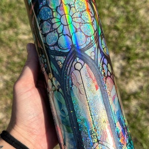 Fairytale Stained Glass Tumbler