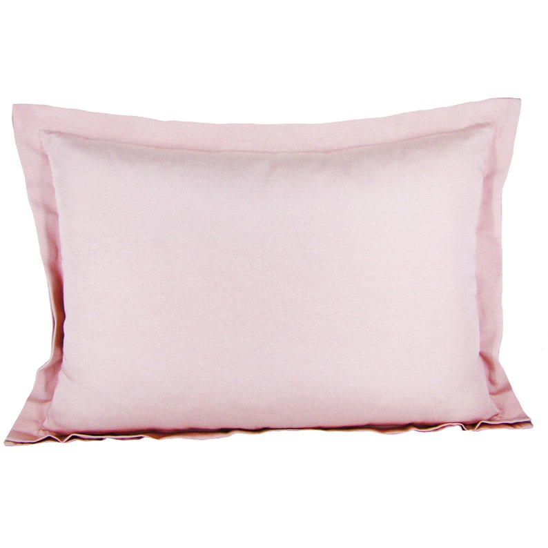 Gold Crystal Valentine/'s Day Decor Bead Embroidery Lumbar Pillow Hand Beaded Stars on Pink Cotton Fabric