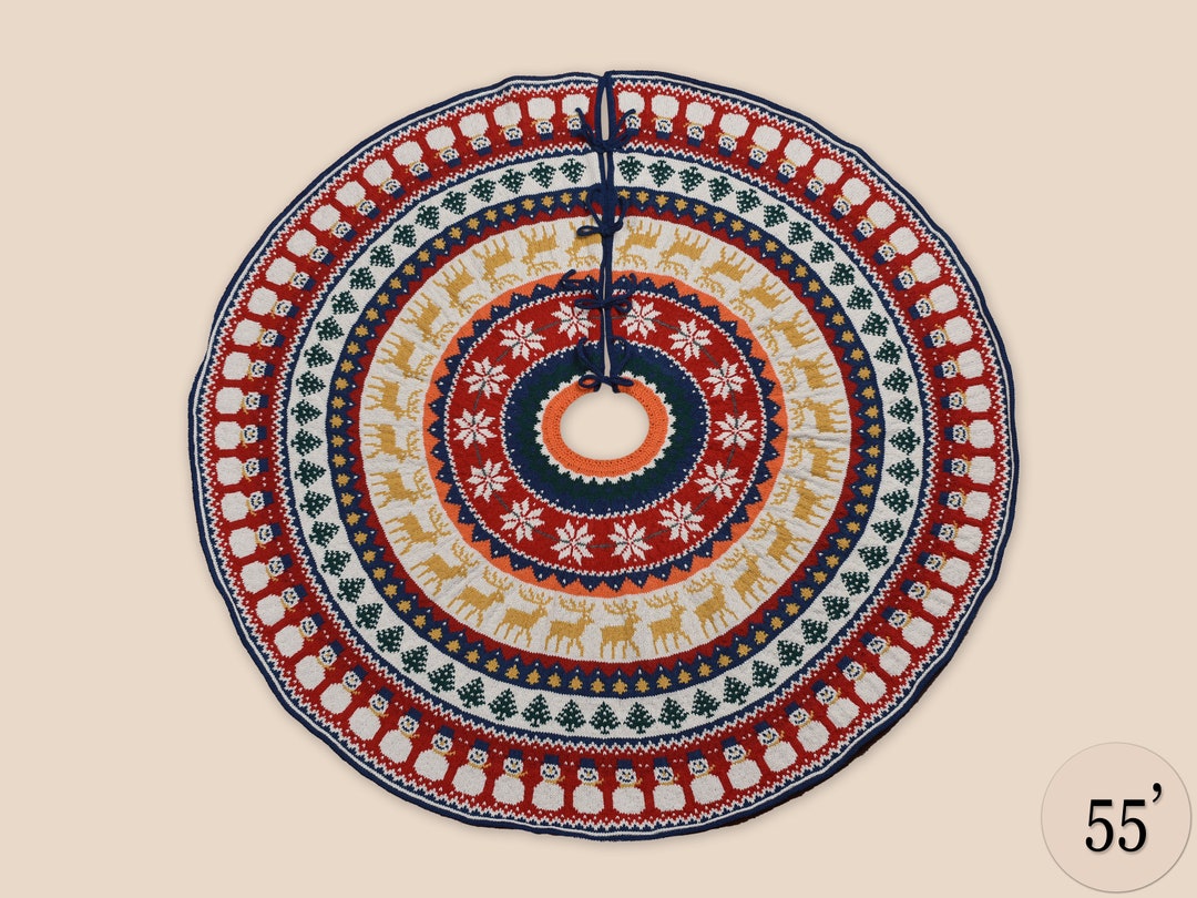 Wool Christmas Tree Skirt 