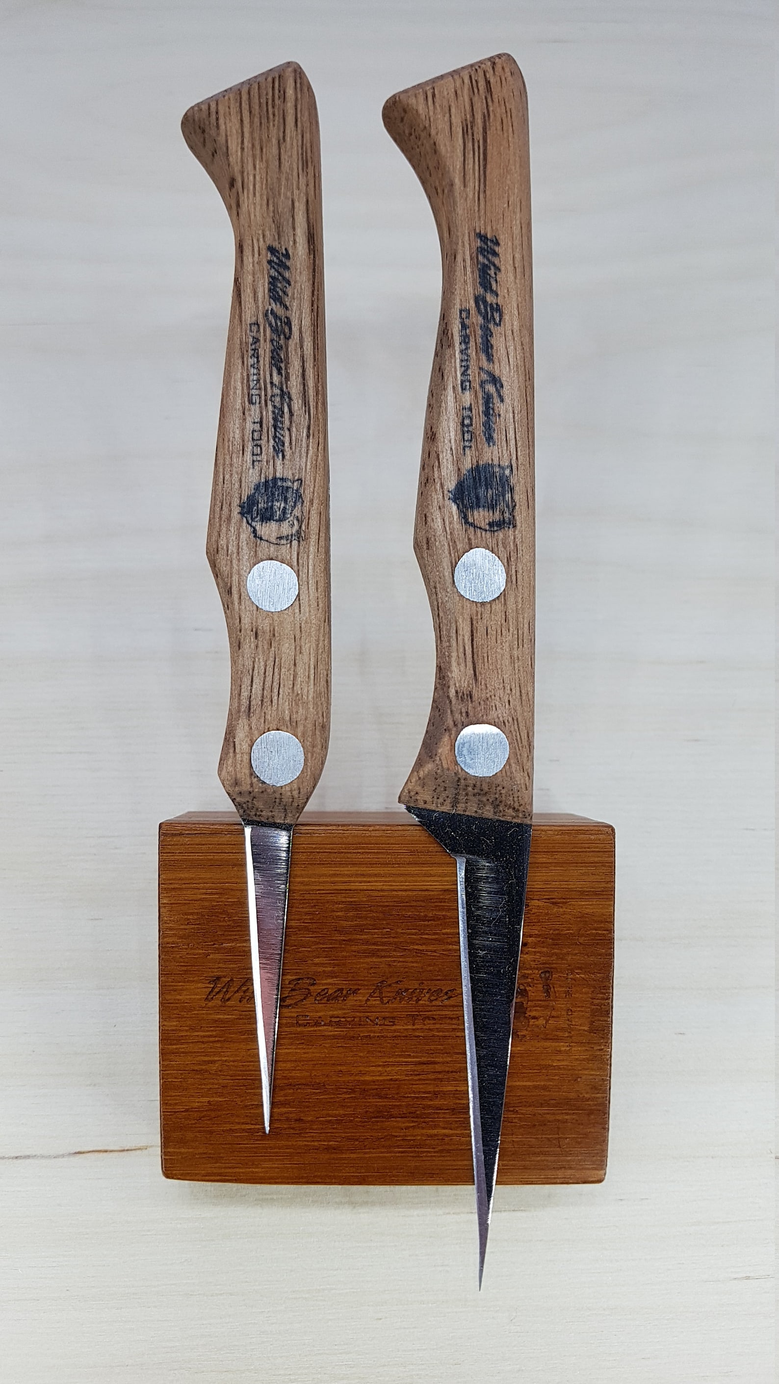 Set of carving knives for beginners Thai knife Siamese knife Etsy