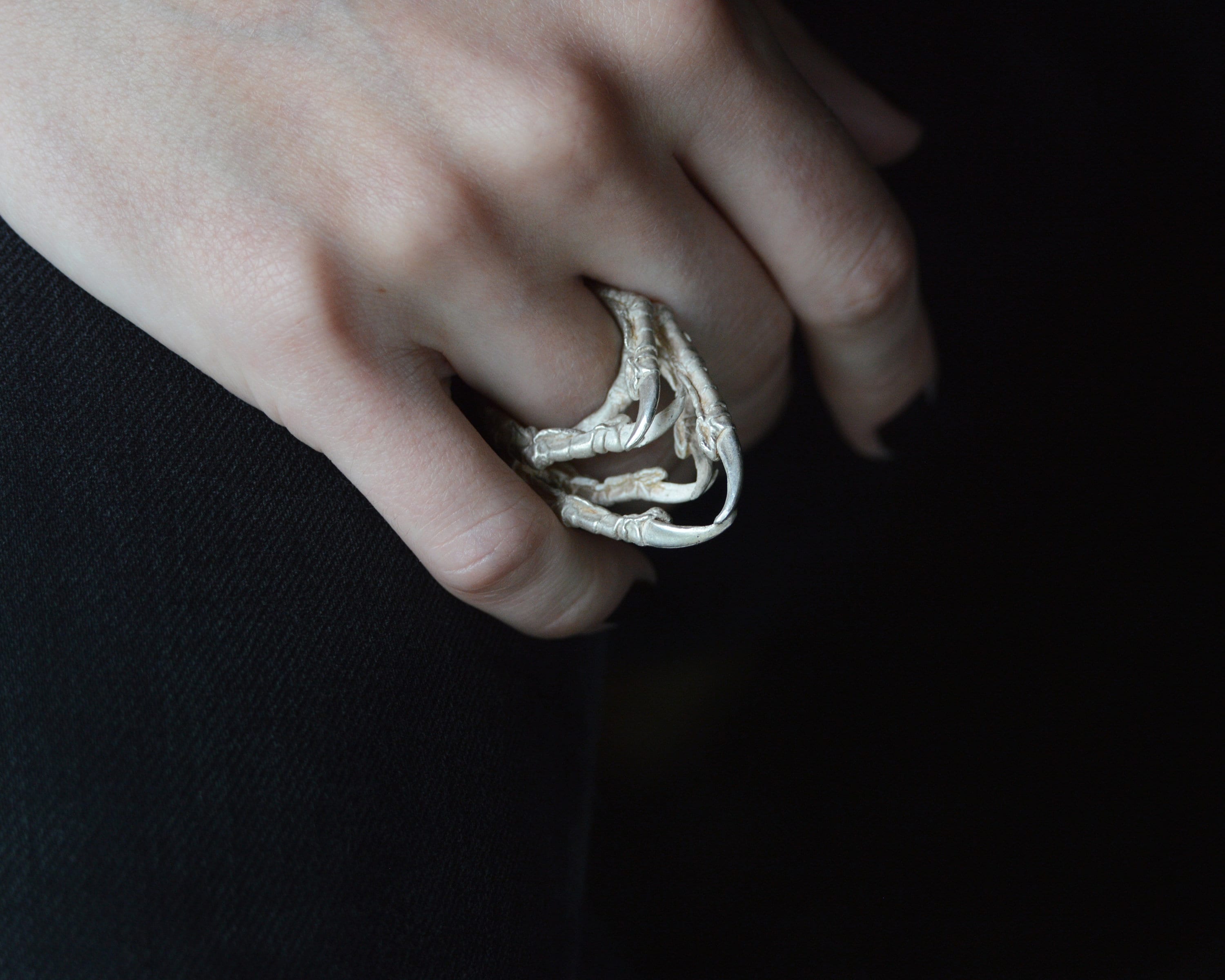 Emorias Anillo de mujer con forma de flor y anillo abierto de moda para regalo de amante ajustable