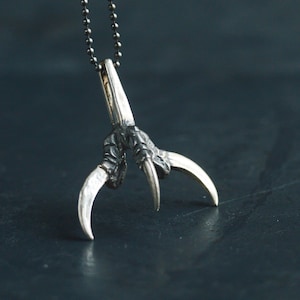 Badass necklace for mens, Harajuku goth accesspry, Punk necklace, Grunge pendant, Woman gothic necklace, Creepy jewelry, Oddities jewelry