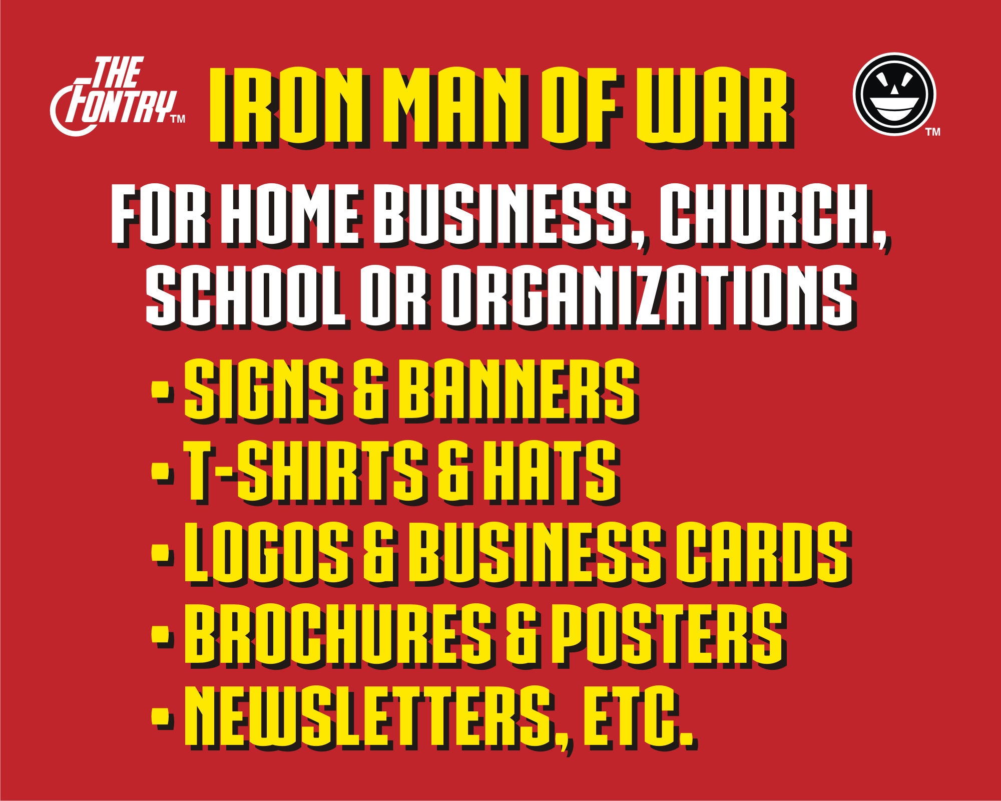 Iron Man of War??? Digital Download Font Inspired by Captain Etsy