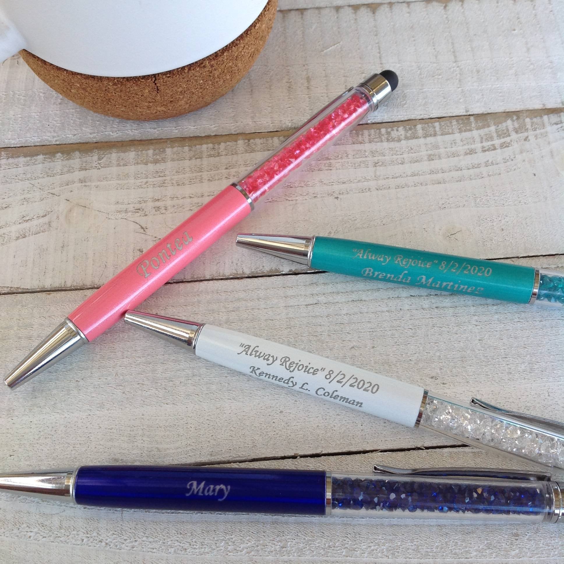 Personalized Stylus Ink Pen Engraved Stylus Engraved Ink Pens Etsy