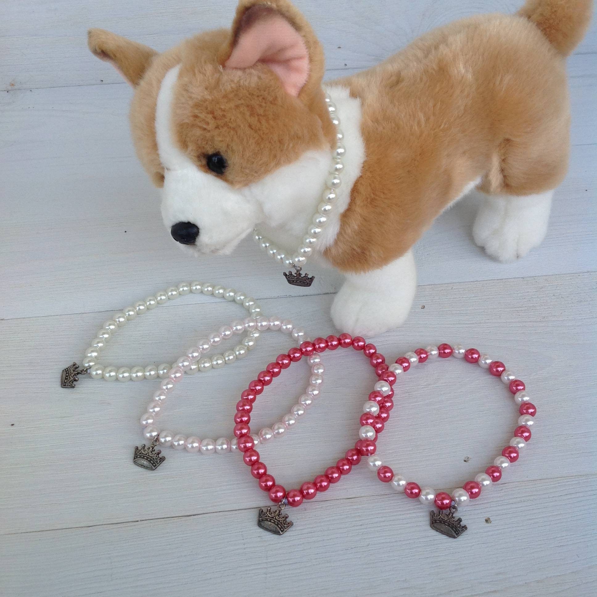 Dog Necklace for Dogs Dog Pearl Necklace for Dogs Jewelry for Etsy