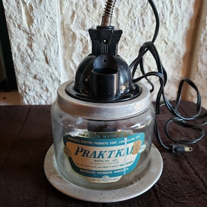 Vintage 1950er 60er Jahre Prak-T-Kal Marke Elektro-Luftbefeuchter
