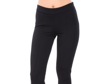 Women's Black High waist Skinny pant