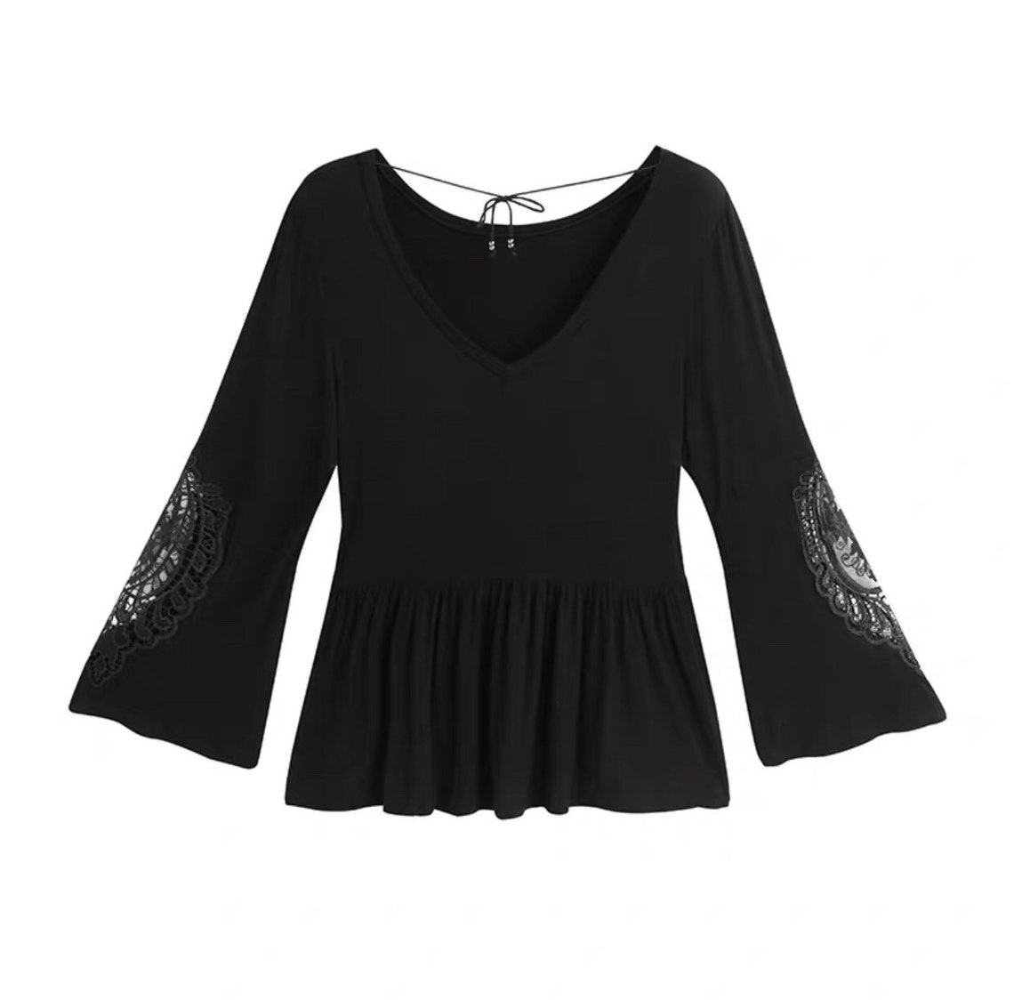 Lace Appliqué Blouse main image 1