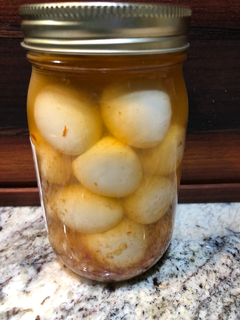 3/16oz. Jars Louisiana jalapeño pickled quail eggs Etsy