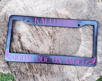 Kali Uchis - License Plate Frame | Sad Girlz Luv Money | Igual Que Un Angel | I Wish You Roses