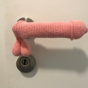 Crochet Pattern Penis Door Handle Cover PDF image 5