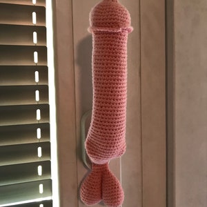 Crochet Pattern Penis Door Handle Cover PDF image 4