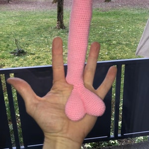 Crochet Pattern Penis Door Handle Cover PDF image 3