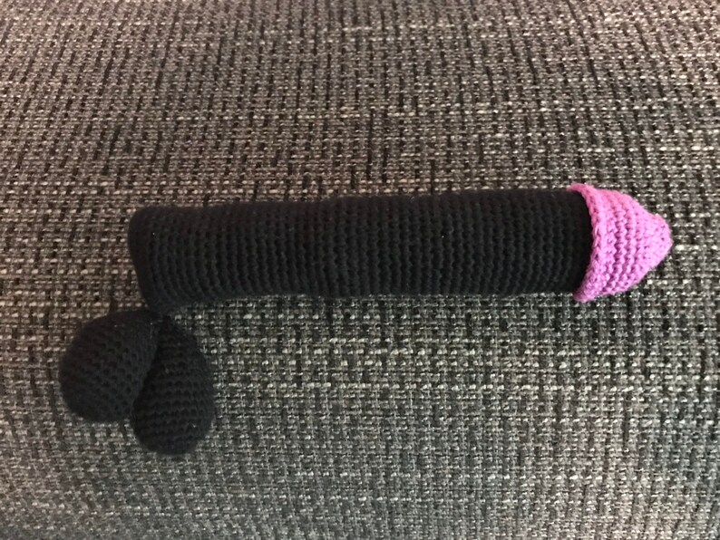 Crochet Pattern Penis Door Handle Cover PDF image 6