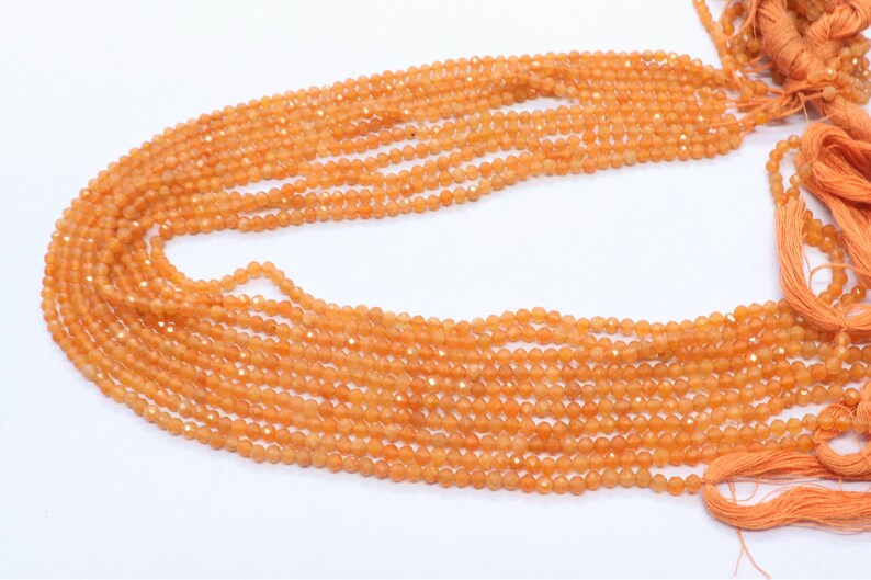 3 MM Pitch Moonstone Beads 13 Inch Moonstone Rondelle Beads Strand 5 Strand AAA Natural Pitch Moonstone Micro Faceted Rondelle Beads