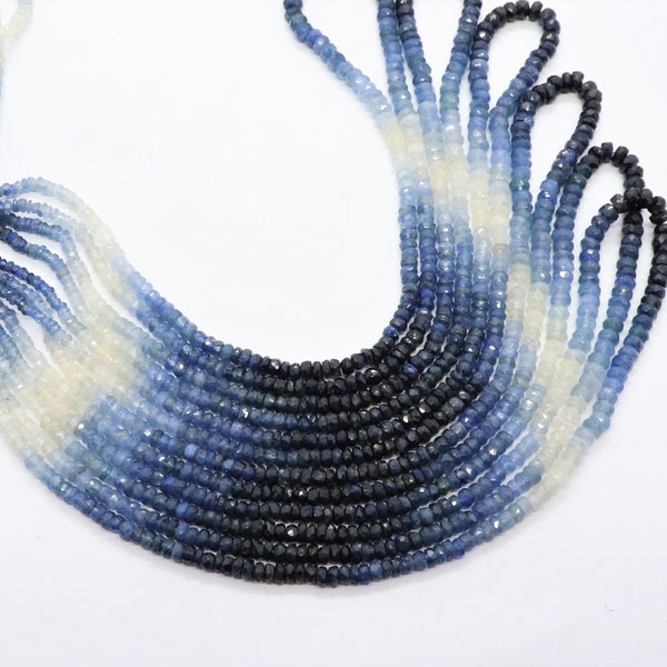 Sapphire Necklace - Etsy