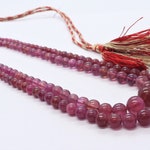 Natural Ruby Beads