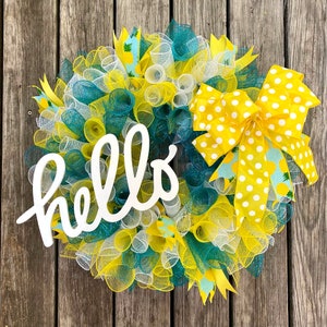 Pineapple Wreath for Front Door, Pineapple Door Hanger, Welcome Wreath, Summer Wreath, Pineapple Gift, Everyday Wreath, Door Wreath