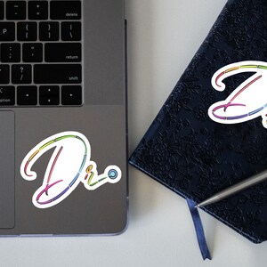 Dr sticker, Doctor sticker, Future Doctor, Medical School Gift, Pre-Med Student, Pre-Med Sticker, Pre Med Gift, Doctor Decal, Med School