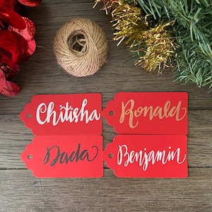 Custom Gift Tags, Christmas Gift Tags, Bridesmaid Gift Tags, Gift Tags Personalized, Gift Tags Handmade, Christmas Gift Label