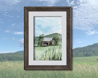 Classic Vermont Barn - Green Mountains, Vermont