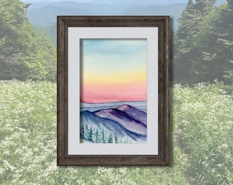 Killington Sunset - Green Mountains, Vermont