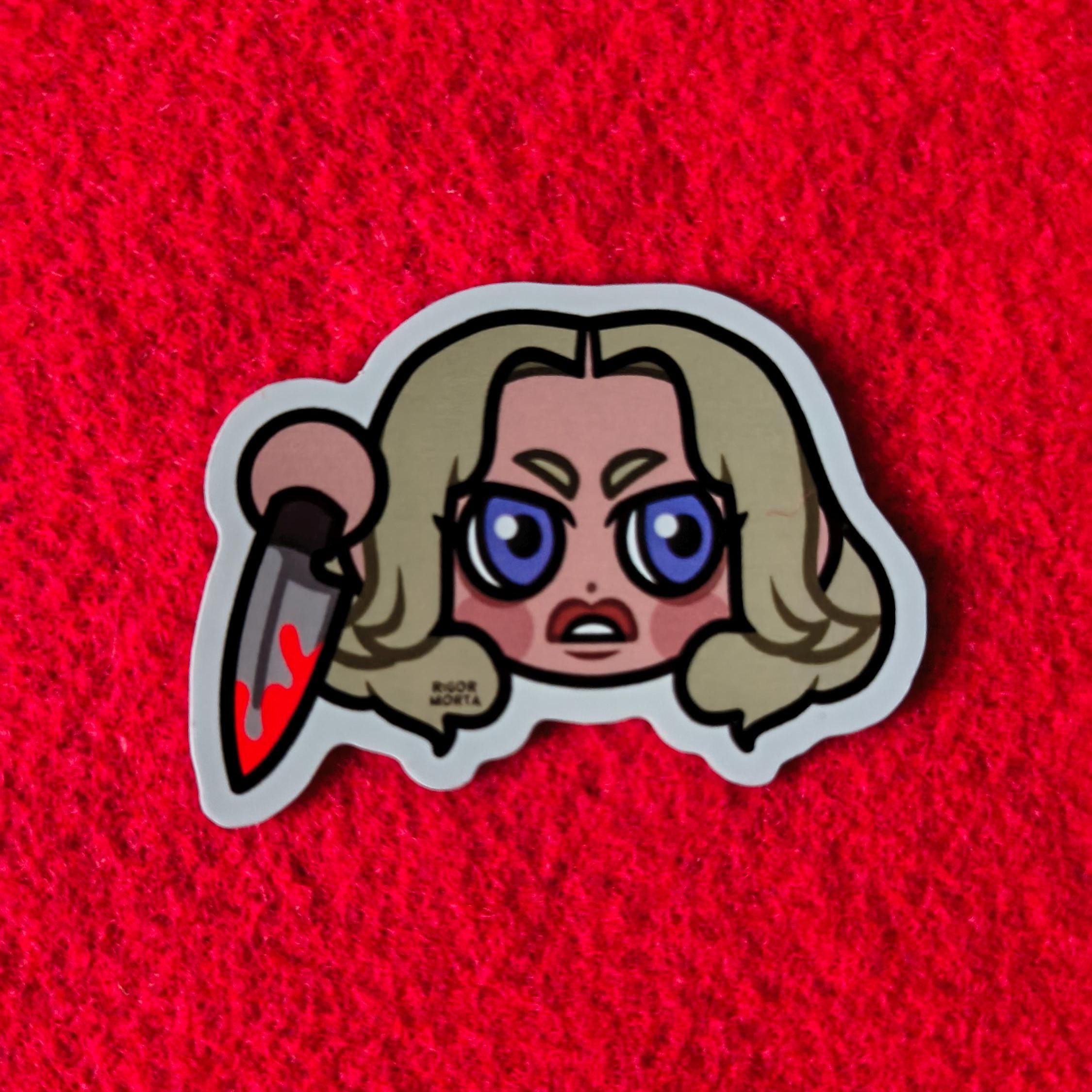 Final Version Sticker Final Girl Stickers | Die-cut Vinyl Horror Stickers - Etsy