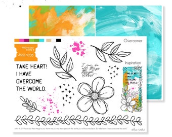 I have Overcome | Prayer Journal Bible Journal Devotional Printable
