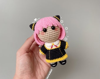 PDF : ANYA ANIME Crochet Pattern, Amigurumi Pdf Pattern, Anime Amigurumi Pattern