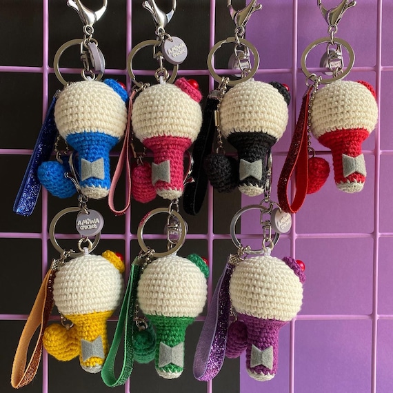 PDF : ARMYBOMB Crochet Doll Pattern, BTS Lightstick Amigurumi, Bts