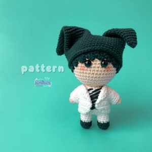 PDF : JHOPE BTS Jack In The Box Amigurumi , Bts Crochet Pattern, Kpop Amigurumi Pattern