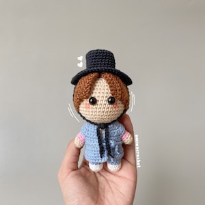 PDF : JIMIN BTS Hanbok Crochet Pattern, Bts Amigurumi Pattern, Pdf Crochet Pattern, Bts Crochet Doll, Kpop Amigurumi Pattern