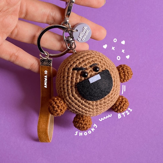 K-POP・アジア BTS bt21 cooky shooky PDF : SHOOKY Cookies Amigurumi, Bts Crochet Pattern, Kpop