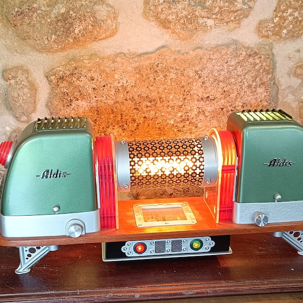 The Aldis Atomic Reactor, retro, 1960s, made to order, futuristic