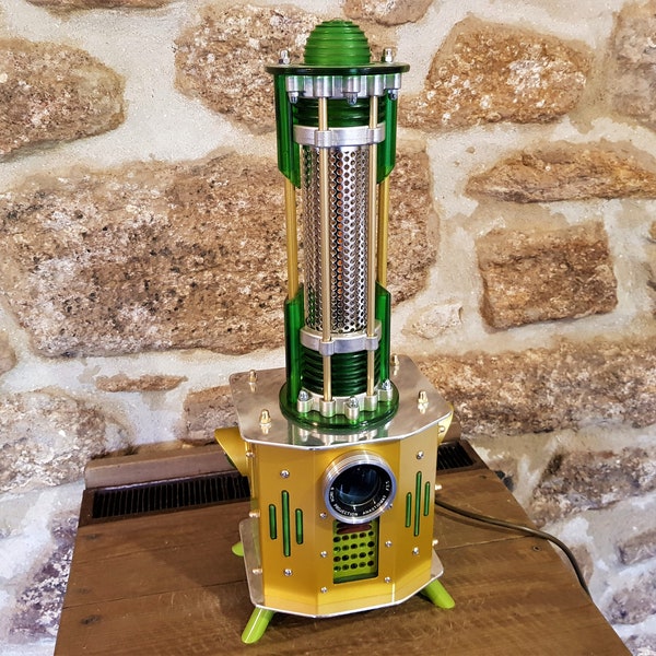 New The Green Atomic Reactor, retro, 1960s, futuristic, made to order