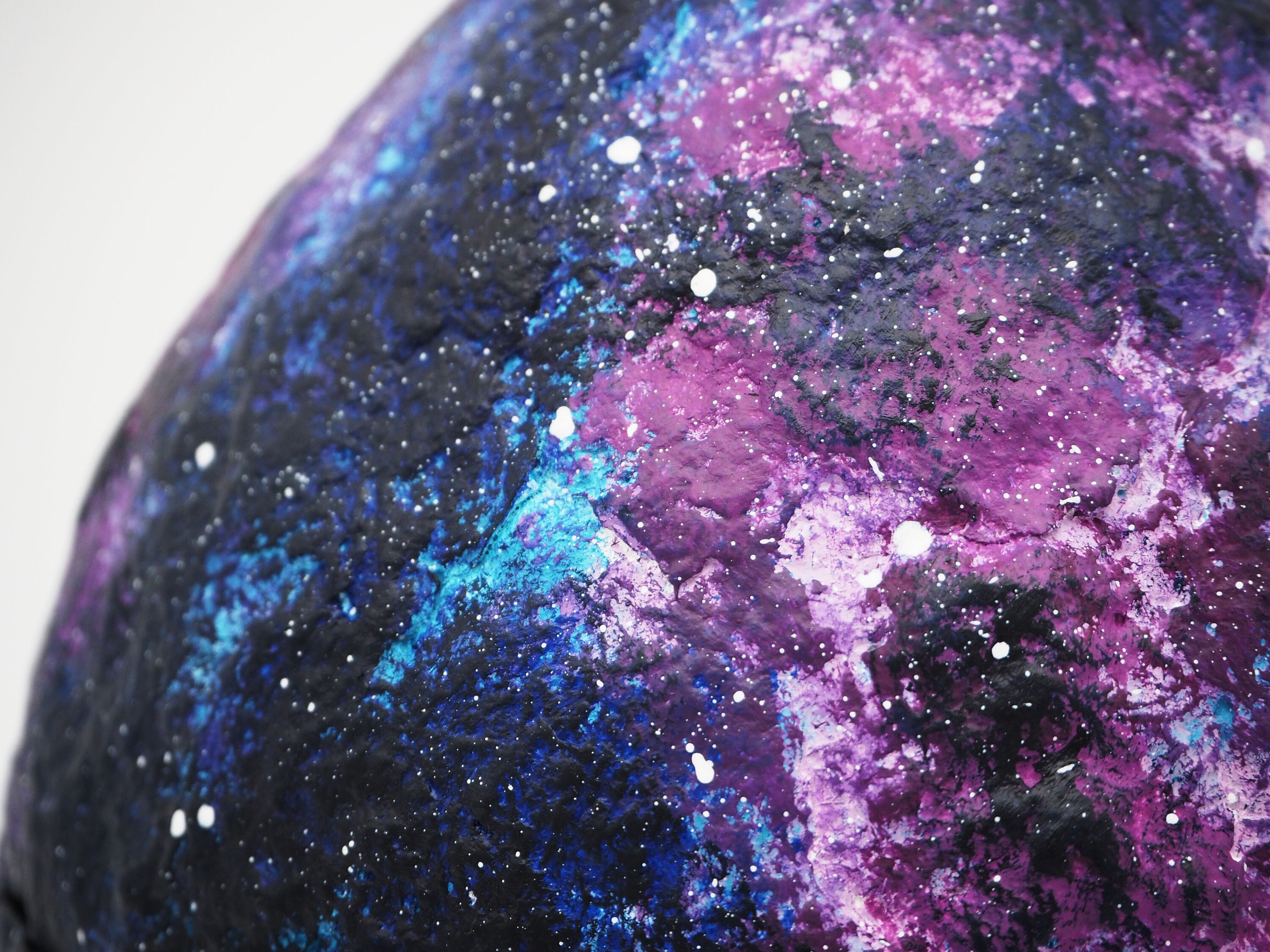 Oeuf grand espace art cosmique décor de galaxie | Etsy