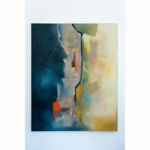 Window #3 Abstract Oil Painting on Canvas