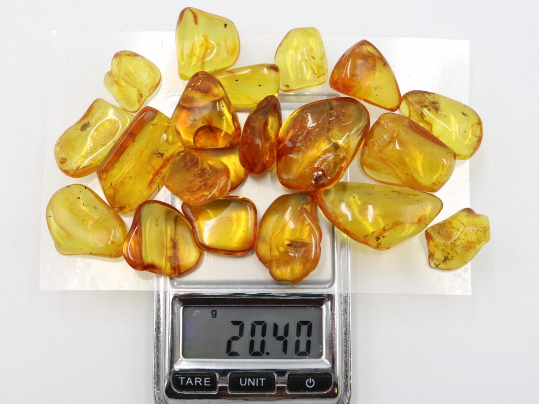 Baltic Amber Stones | Genuine Raw Amber Pieces | Can Be Used as ...