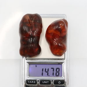 Baltic Amber Stones | Genuine Raw Amber Pieces | Can be used as DECORATION or for Amber Jewelry making | Natural Baltic Amber Gemstones