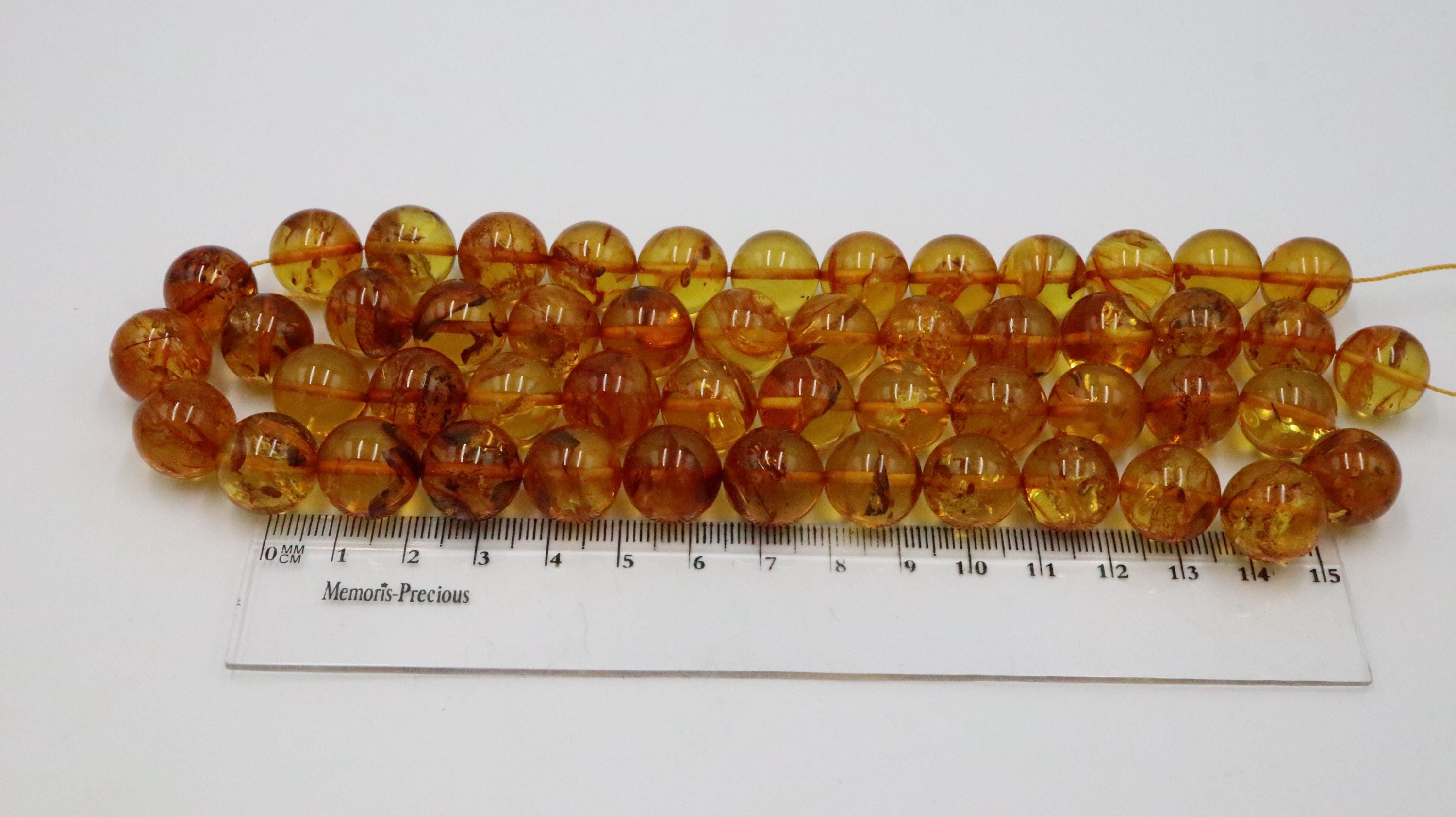 Rosario Di Preghiera Tesbih In Ambra Baltica Naturale Con Inclusioni Ambra Baltic Amber Succinite Fossilised Pine Tree Resin