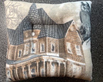 Haunted House Halloween Small Animal Lap Pillow for Guinea Pigs/Hedgehog/Ferret/chinchilla and other small animals