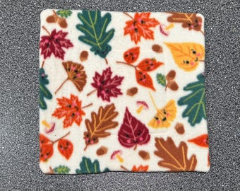 Fall Leaves Guinea Pig Pee Pads / Guinea Pig Leaves Bedding / Guinea Pig Liners / Guinea Pig  Pee Pads / Guinea Pig  Autumn Pee Pads