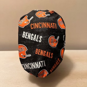 Football Teams Euro Surgical Scrub Cap | Health Care Scrub Cap | Ponytail Scrub Cap | Surgical Cap for Hair | Nurse Scrub Cap | Scrub Cap