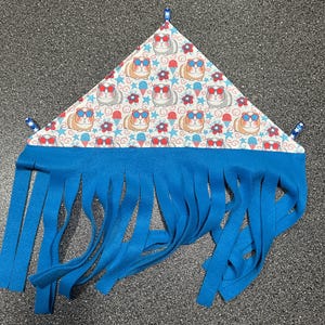 Fourth of July Guinea Pig Tunnel / Guinea Pig Hideout / Guinea Pig Bedding / Guinea Pig Pee pad / Guinea Pig House / Guinea Pig Stars