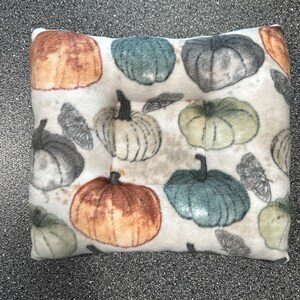 Autumn Pumpkins Guinea pig lap pillow / Guinea pig bedding / Guinea pig Pillow / Guinea pig Fleece / Guinea pig pee pads