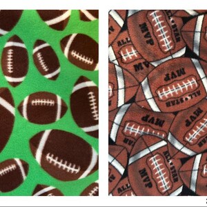 Football Guinea pig lap pillow / Guinea pig bedding / Guinea pig Pillow / Guinea pig Fleece / Guinea pig pee pads