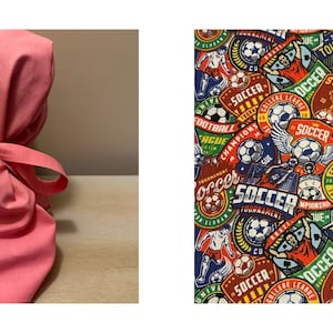 Soccer Surgical Scrub Cap / Health Care Scrub Cap / Euro Scrub Cap / Surgical Cap for Hair / Nurse Scrub Cap / Ponytail Surgical Cap /