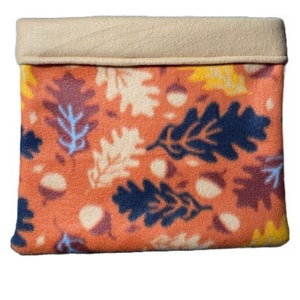 Autumn Days Small Animal Fleece Snuggle Cuddle Sack for Guinea Pig/Hedgehog/Ferret/Chinchilla and other small animals